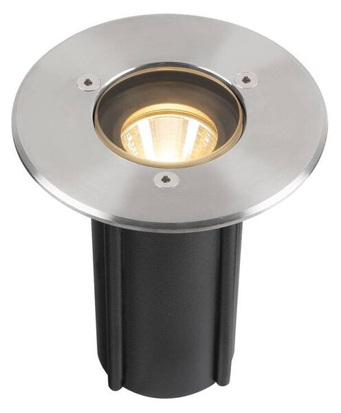 LA 1007680 DASAR® S svítidlo pro vestavbu do země, 4 W, 3000 K, 24°, IP67, válcové, antracit - BIG WHITE (SLV)