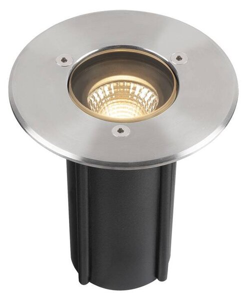 LA 1007680 DASAR® S svítidlo pro vestavbu do země, 4 W, 3000 K, 24°, IP67, válcové, antracit - BIG WHITE (SLV)