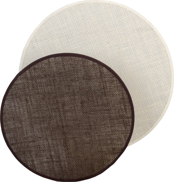Brilagi - Nástěnné svítidlo CIRCLES 1xE27/60W/230V pr. 35 cm krémová/hnědá