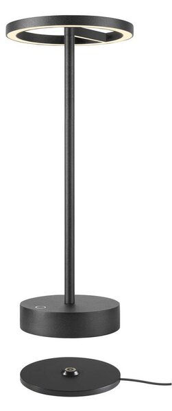 LA 1007359 VINOLINA ONE stolní lampa, aku, IP54, 2700 K, TOUCH, černá - BIG WHITE (SLV)