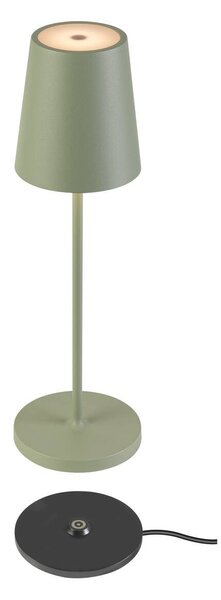 LA 1007696 VINOLINA TWO stolní svítidlo, aku, IP65, 2200/2700/3000 K, TOUCH, zelená - BIG WHITE (SLV)