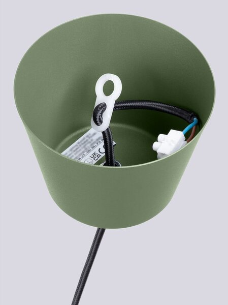 Zelené závěsné svítidlo ø 35 cm Vito – Sollux