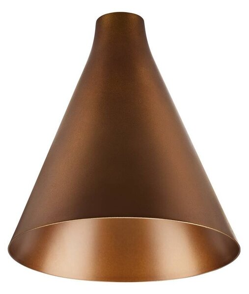 LA 1007530 LALU® CONE 15 stínidlo svítidla, mix & match, V: 17 cm, bronzová - BIG WHITE (SLV)
