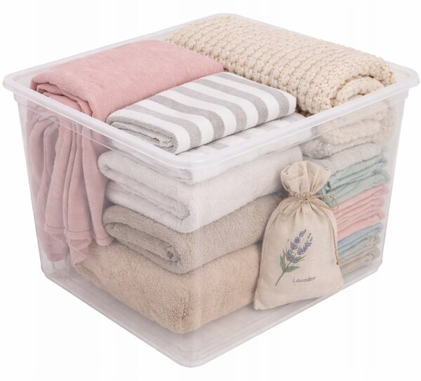 Keeeper Úložný box s víkem BEA Clearbox 30L, 39 x 33,5 x 32 cm