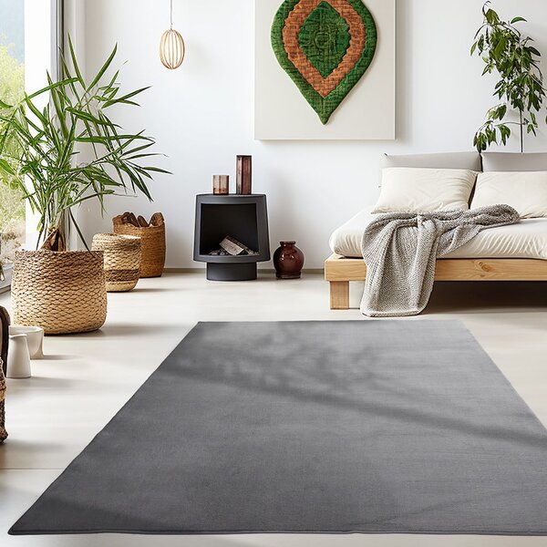 Šedý pratelný koberec 60x110 cm Sky – Ayyildiz Carpets