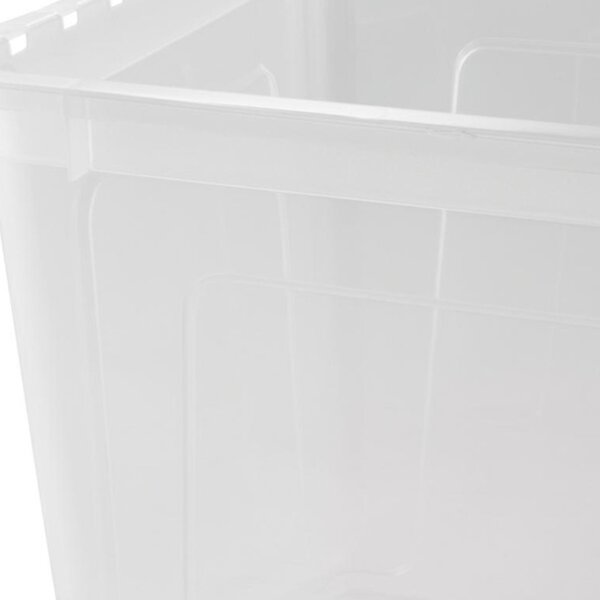 Keeeper Úložný box s víkem (má 2 funkce) BEA Clearbox 43L, 59 x 39 x 27 cm