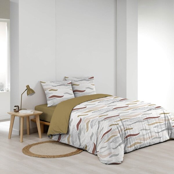 Bílé povlečení na dvoulůžko/prodloužené z mikrovlákna 240x220 cm Zenith – douceur d'intérieur