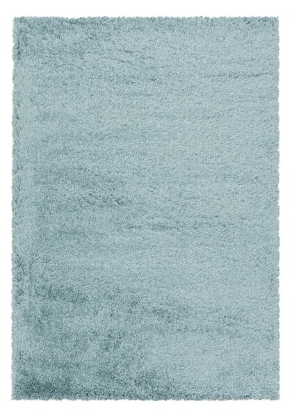 Modrý koberec 80x150 cm Fluffy – Ayyildiz Carpets