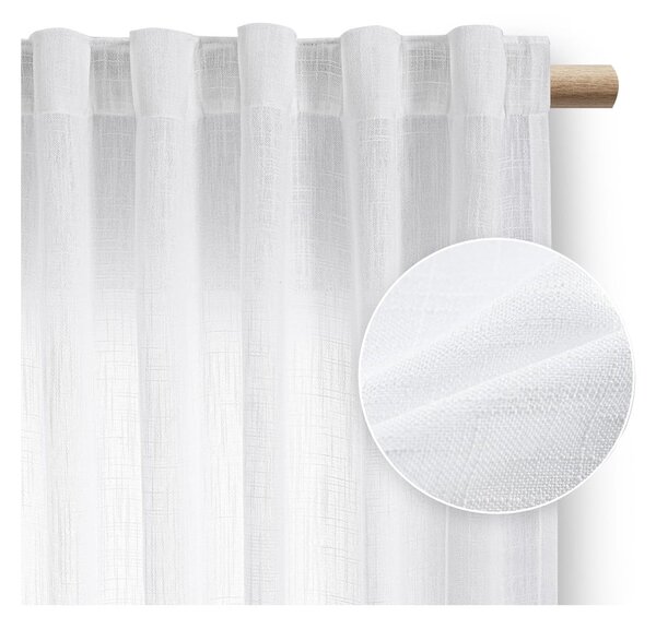 Bílý závěs 140x270 cm Valeta – Restilo