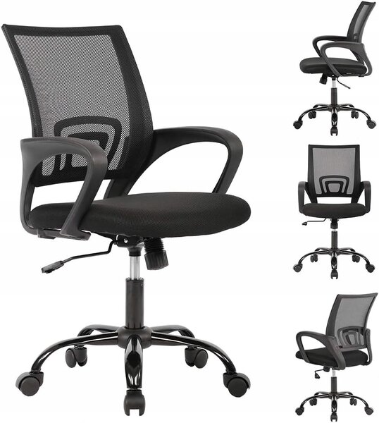 Kancelářská židle GIOSEDIO NFX004 | otočná, ergonomická, ze síťoviny a látky