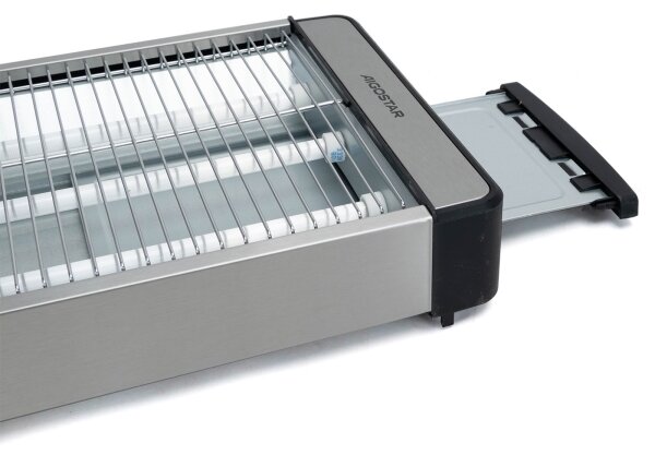 Aigostar - Topinkovač 840-1000W/230V matný chrom