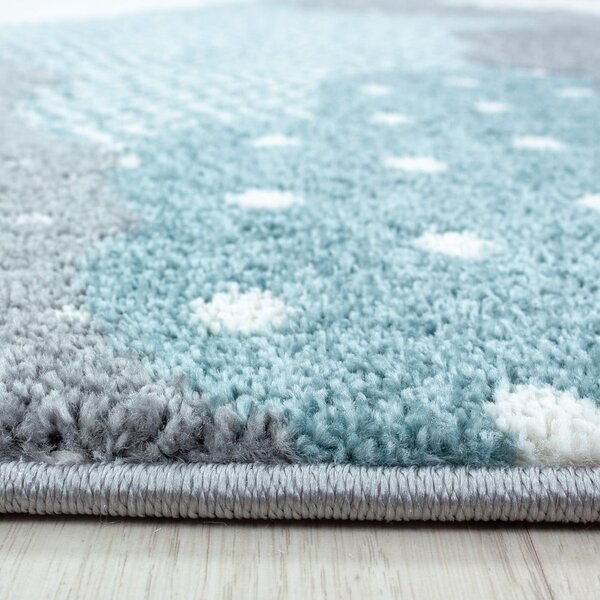 Modro-šedý dětský koberec 120x170 cm Bambi – Ayyildiz Carpets