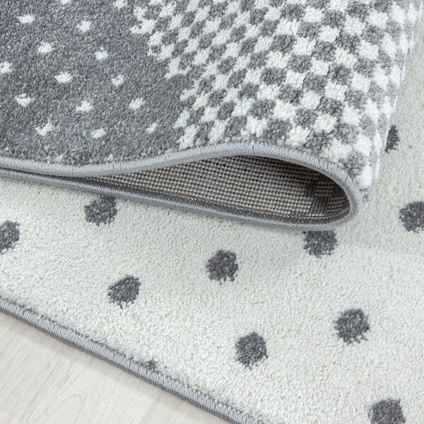 Růžovo-šedý dětský koberec 120x170 cm Bambi – Ayyildiz Carpets