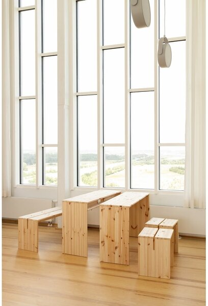 Jídelní stůl z borovicového dřeva 79x124 cm Join-In – Karup Design
