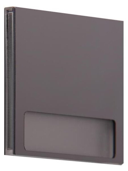 LDST AL-01-CB-BZ5 - LED schodišťové svítidlo ALEX 5xLED/1,2W/230V lesklá černá