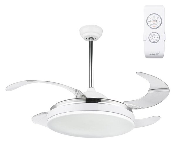 Globo 0351 - LED Stropní ventilátor s dálkovým ovladačem CABRERA LED/36W/230V
