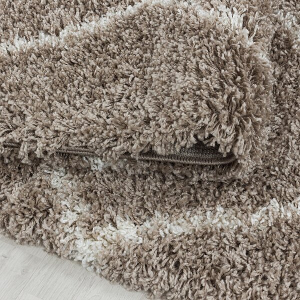 Světle hnědý běhoun 80x250 cm Alvor – Ayyildiz Carpets