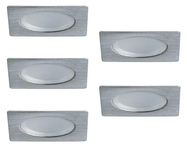 Paulmann 93587 - SADA 5xLED/0,4W Podhledové svítidlo 12V/230V 2700K