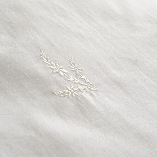 Bavlněný povlak na polštář 50x75 cm Lottie Floral Embroidery – Bianca