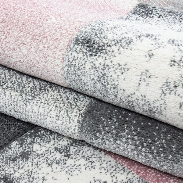 Růžovo-šedý běhoun 80x300 cm Hawaii – Ayyildiz Carpets