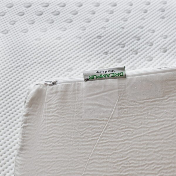 DREAMPUR Vrchní matrace (přistýlka) z latexové pěny DREAMPUR® Grey Dots 5 cm - 85x195 cm