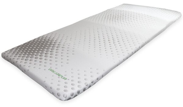 DREAMPUR Vrchní matrace (přistýlka) z latexové pěny DREAMPUR® Grey Dots 5 cm - 85x195 cm