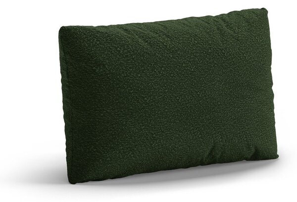 Zelený polštář na gauč z textilie bouclé Poppy – Micadoni