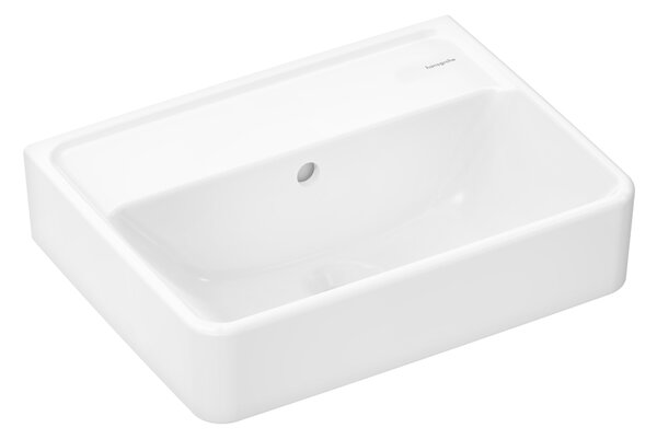 Hansgrohe Xanuia Q umyvadlo 45x34 cm obdélníkový klasický bílá lesk 60229450
