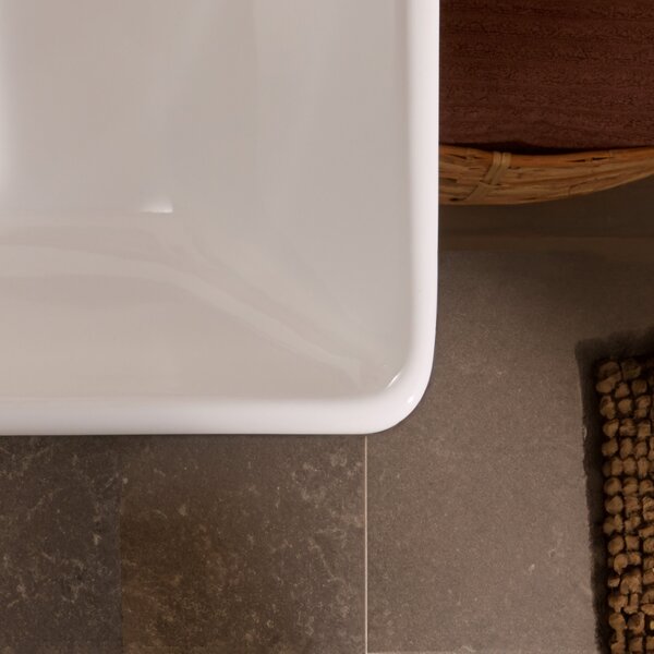 Hansgrohe Xanuia Q umyvadlo 45x34 cm obdélníkový klasický bílá lesk 60229450