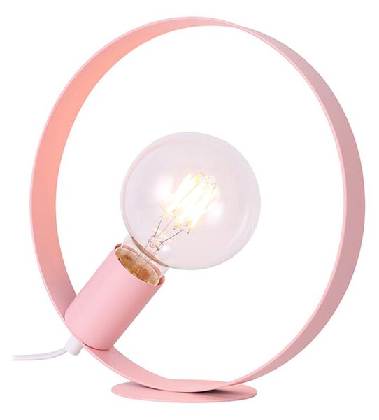 Candellux Růžová stolní lampa Nexo Ledea pro žárovku E27 50501200