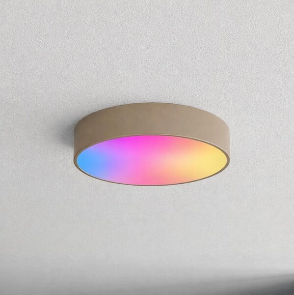 Brilagi - LED RGBW Stmívatelné stropní svítidlo CLARE 3xE27/9W/230V Wi-Fi béžová