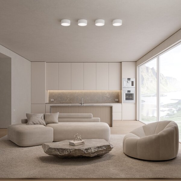 Brilagi - LED RGBW Stm. koup. stro. svítidlo CLARE 1xE27/9W/230V IP54 Wi-Fi bílá
