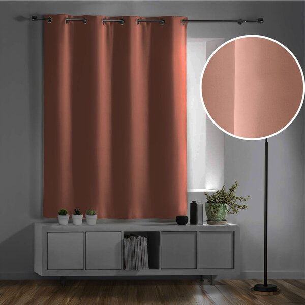 Růžový zatemňovací závěs 135x180 cm Occult – douceur d'intérieur