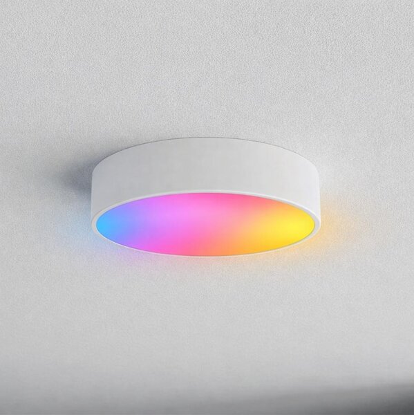 Brilagi - LED RGBW Stm. koup. stro. svítidlo CLARE 2xE27/9W/230V IP54 Wi-Fi bílá
