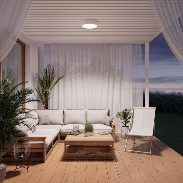 Brilagi - LED RGBW Stm. koup. stro. svítidlo CLARE 2xE27/9W/230V IP54 Wi-Fi bílá