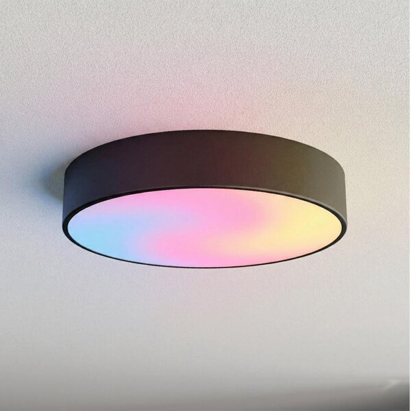 Brilagi - LED RGBW Stmívatelné stropní svítidlo CLARE 3xE27/9W/230V Wi-Fi černá