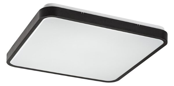 RABALUX 71434 Alenzo stropní svítidlo 420x420mm LED 36W/2300lm 3000-6000K IP44 černá, stmívatelné, dálkový ovladač