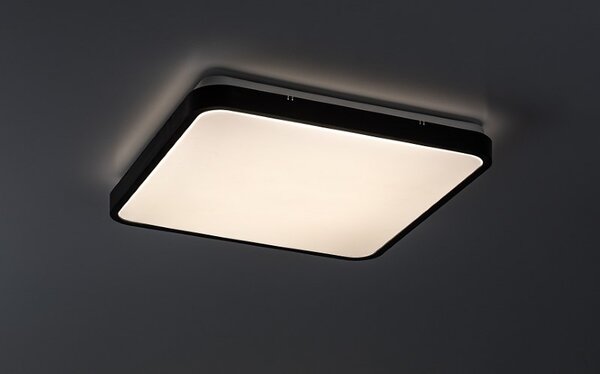 RABALUX 71433 Alenzo stropní svítidlo 420x420mm LED 36W/2270lm 3000+4000+6000K IP44 černá, DIP switch