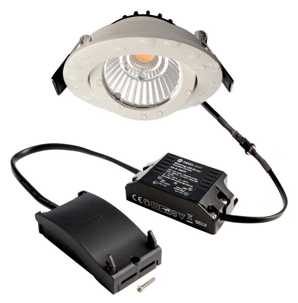 IMPR 565393 Deko-Light stropní vestavné svítidlo, Dione IP, 8,5 W, DIM, 3000 K, 220-240V 800 lm bílá