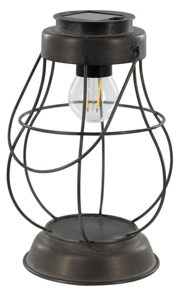 LED lucerna na solární napájení 22 cm