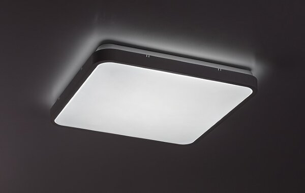 RABALUX 71424 Alenzo stropní svítidlo 420x420mm LED 36W/2350lm 3000-6000K IP44 bílá, stmívatelné, dálkový ovladač
