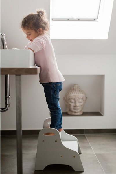 Světle šedý stupínek Light grey – Kindsgut