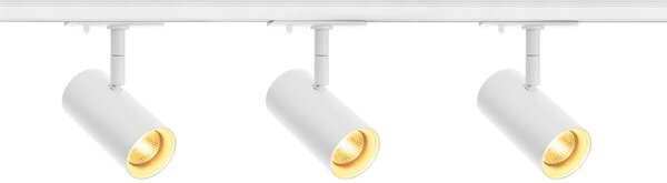 LA 1007674 NOBLO® SPOT kolejnicový systém, kulaté, 2700K, 19W, fáze, 32°, bílá - BIG WHITE (SLV)