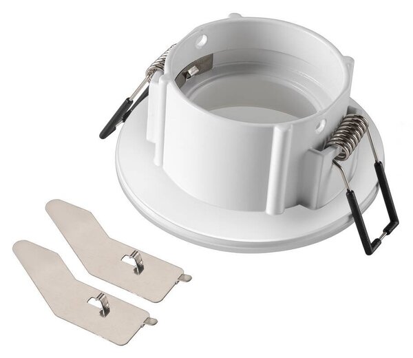 LA 1007337 NEW TRIA® 68 kroužek pro vestavbu do stropu, D: 8,3 H: 3,55 cm, IP 65, vč. skla, bílá - BIG WHITE (SLV)