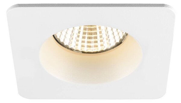 LA 1007348 NEW TRIA® 68 kroužek pro vestavbu do stropu, D: 8,2 Š: 8,2 H: 3,4 cm, IP 65, bílá - BIG WHITE (SLV)