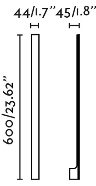 Faro Lime LED nástěnné venkovní svítidlo IP65 900mm