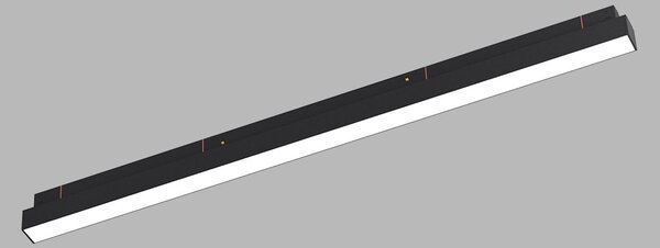 Led2 Lištové LED svítidlo MAGLINE II 60, 24W pro 48V systém MAG Barva: Černá, Teplota světla: CCT 3000-4000K, Stmívání, řízení: DALI TW