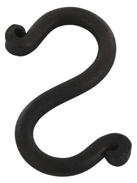 Kovový háček Antique Coal 5 cm