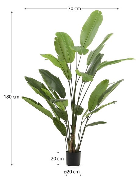 Umělý banánovník (výška 210 cm) – Kave Home