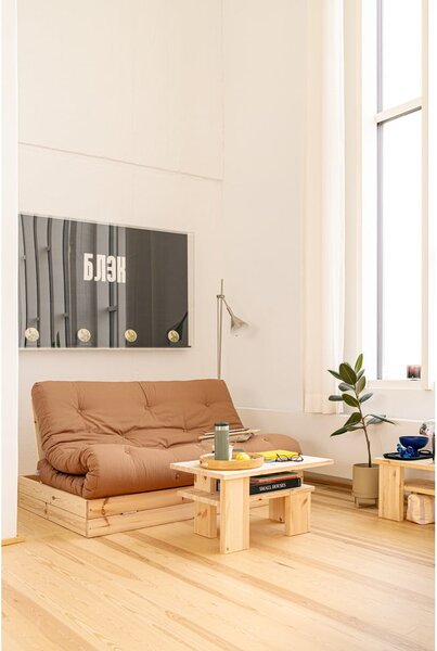 Béžová rozkládací pohovka 145 cm Flip – Karup Design
